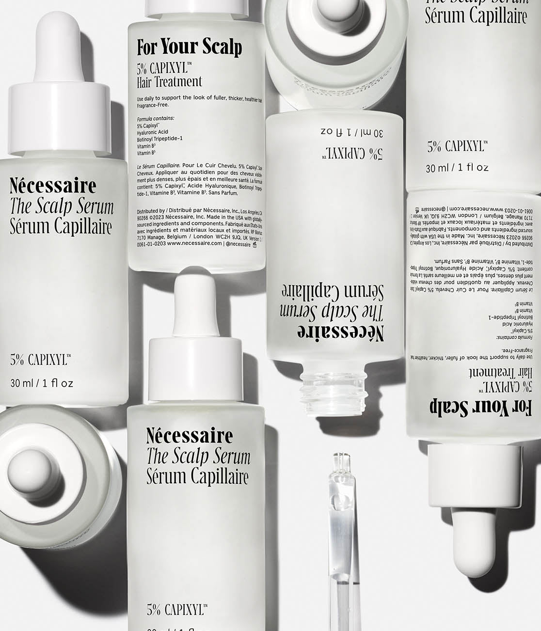 The Scalp Serum Trio | 90-Day Supply | 1% Hyaluronic Acid
